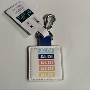 Blue and White Bag with Eye-Catching Design